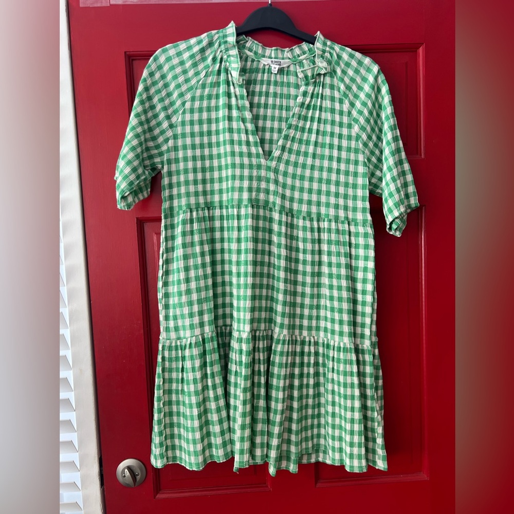 Bb Dakota gingham dress, so cute!